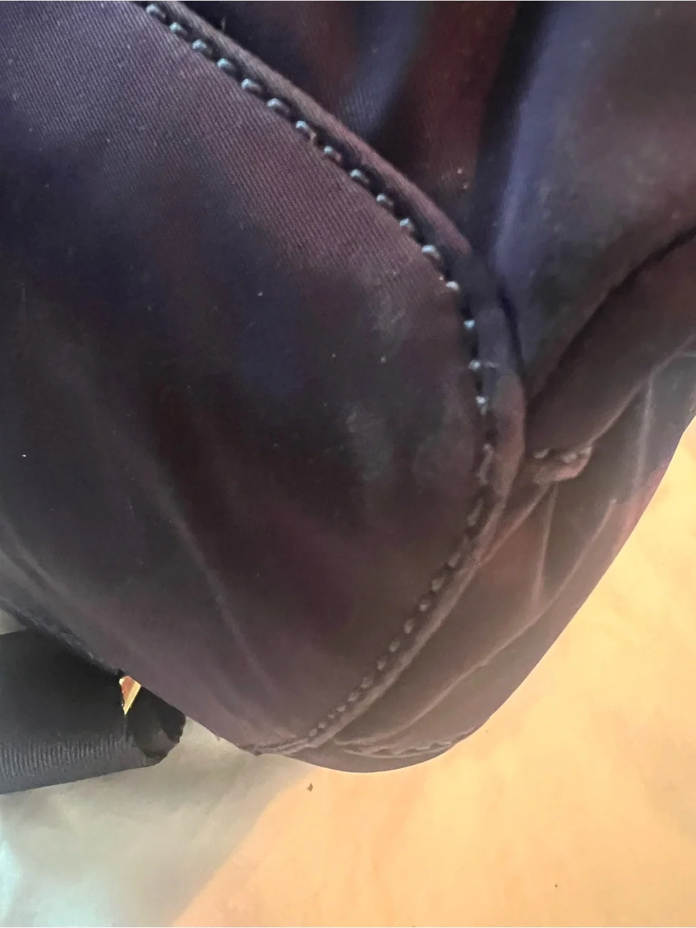 Tory Burch purple Logo Backpack